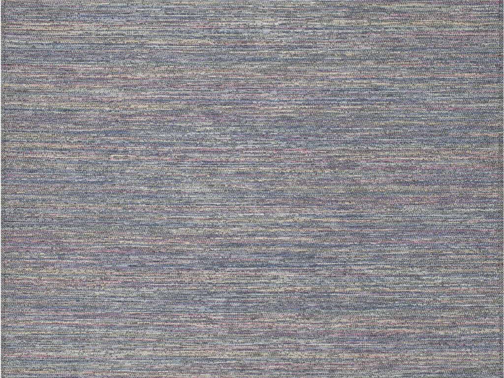 Vloerkleed Ciessak 290x200 cm in rustige grijsblauwe tinten, plat geweven buitentapijt met subtiele structuur