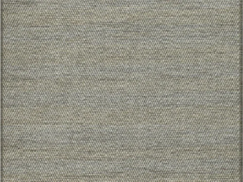 Vloerkleed Geirnek 290x200 cm, strak buitenkleed in grijsbeige met subtiel chevronpatroon en lage pool