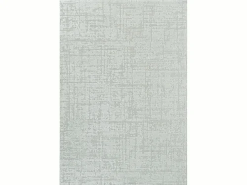 Vloerkleed Booskano 195x133 cm in neutraal lichtgrijs met subtiele structuur en zachte 9 mm pool