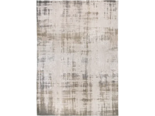 Vloerkleed Joolil 390x280 cm, vlakgeweven beige tapijt met rustige, moderne uitstraling