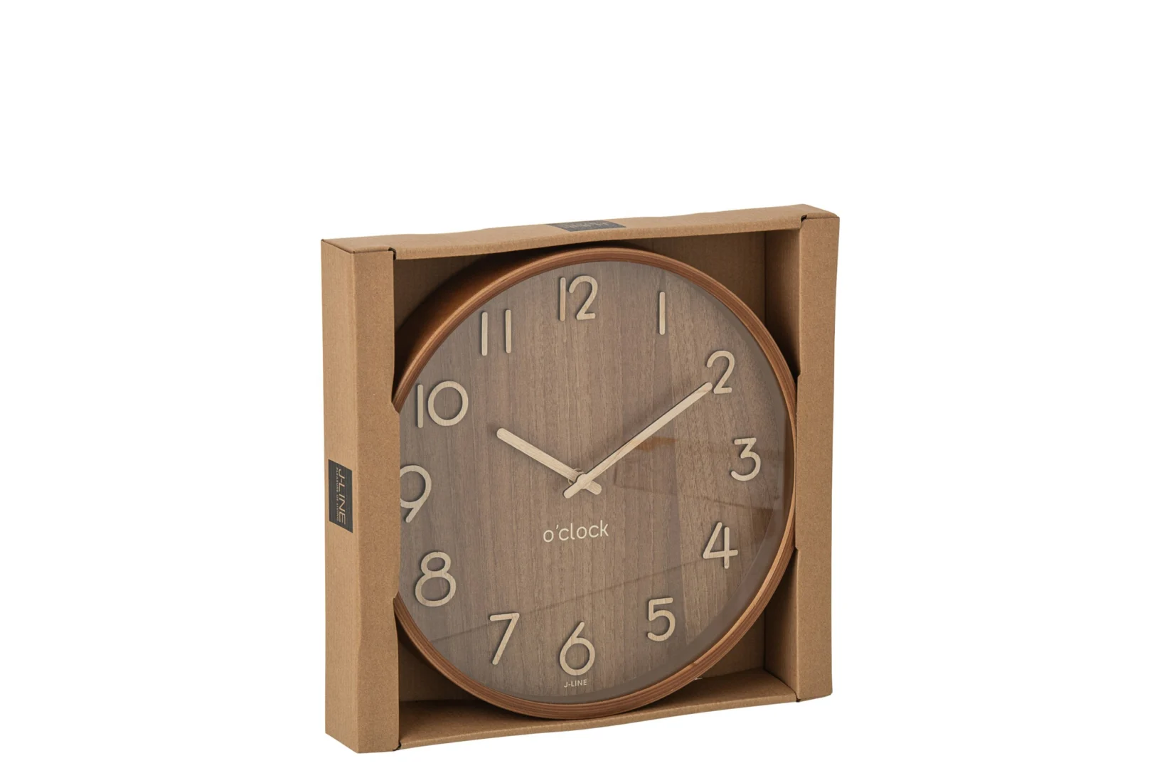 Wandklok Fleemmin Naturel - Afbeelding 3