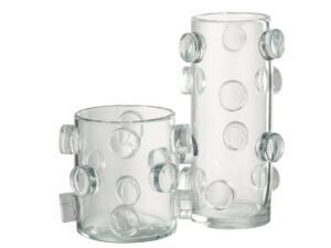 Vaas Daurdia Glas Transparant H36 cm
