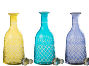 Decoratie Nallona Glas Meerkleurig - Set van 3