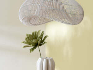 Vaas Grokano Keramiek Beige H25 cm
