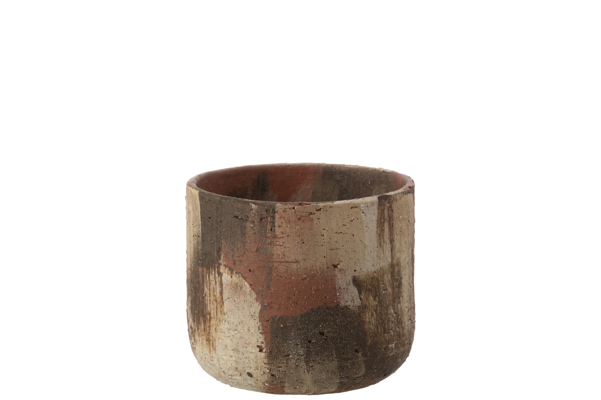 Bloempot Teebond Terracotta Geel H20 cm - Afbeelding 2