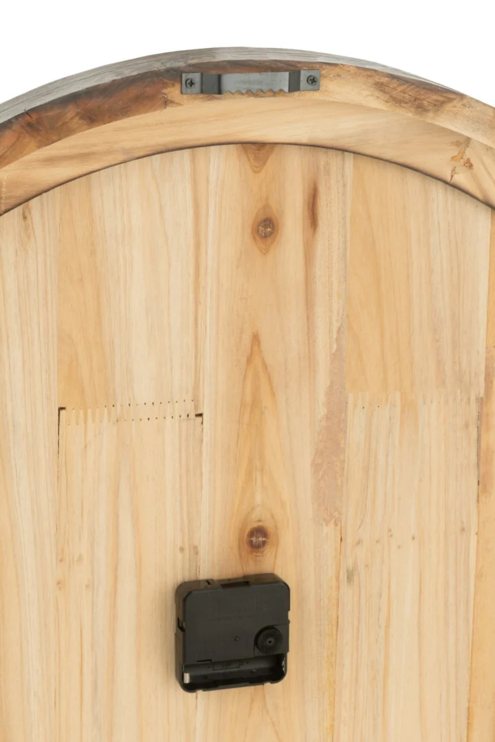 Wandklok Teivor Naturel - Afbeelding 2