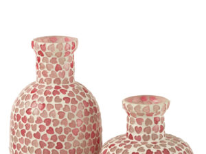 Decoratie Roosio Glas Roze