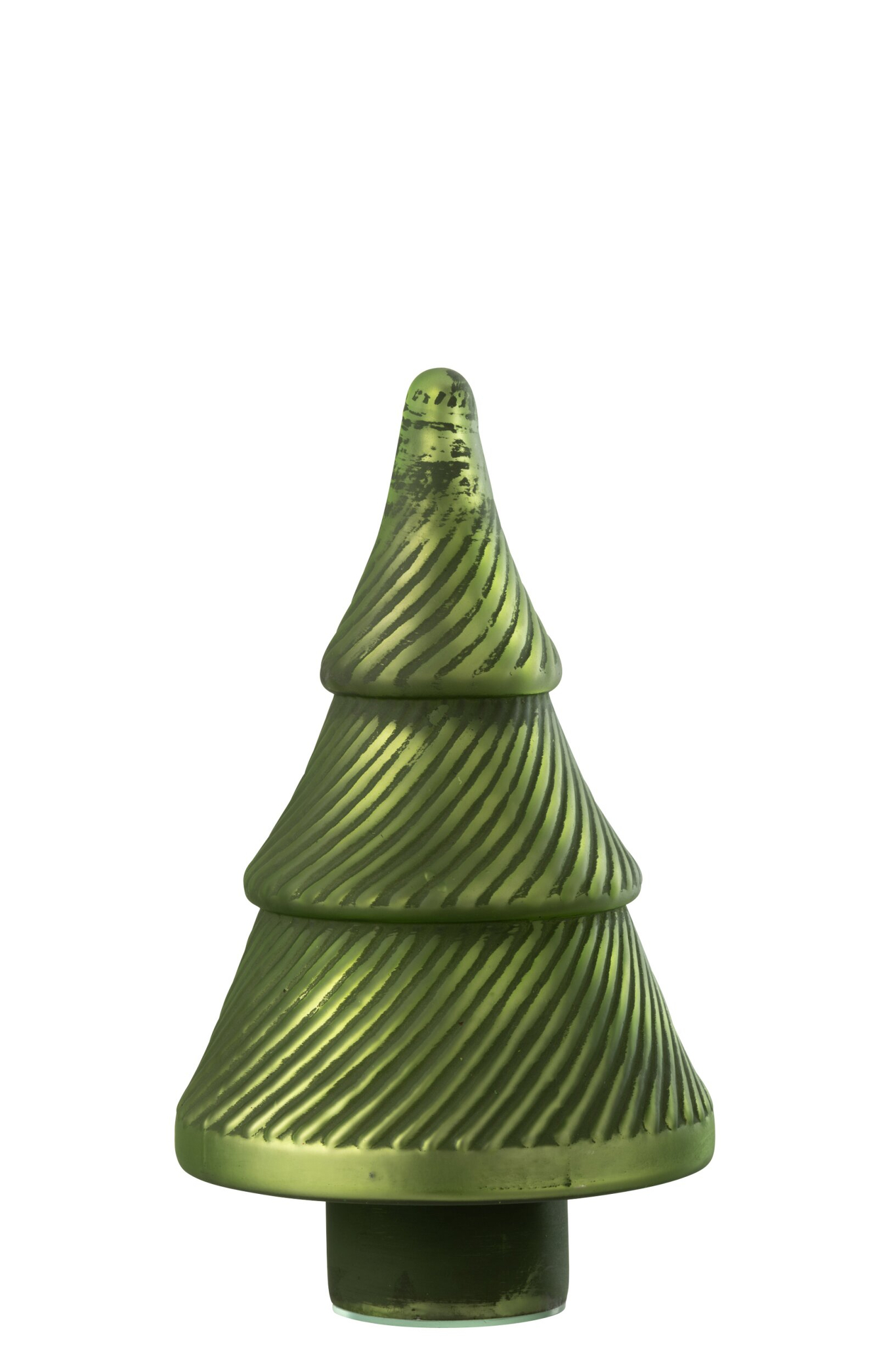 Kerstboom Sluvil Glas Groen H30 cm