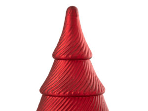Kerstboom Comella Glas Rood H30 cm