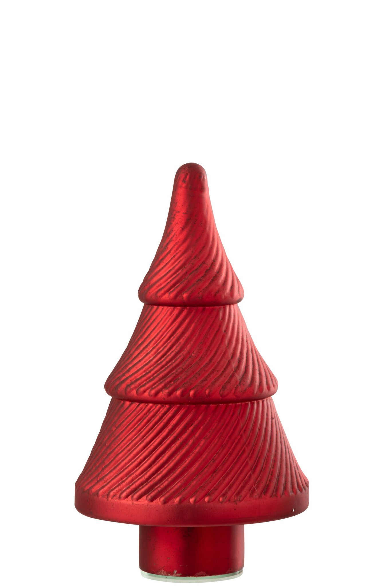 Kerstboom Comella Glas Rood H30 cm
