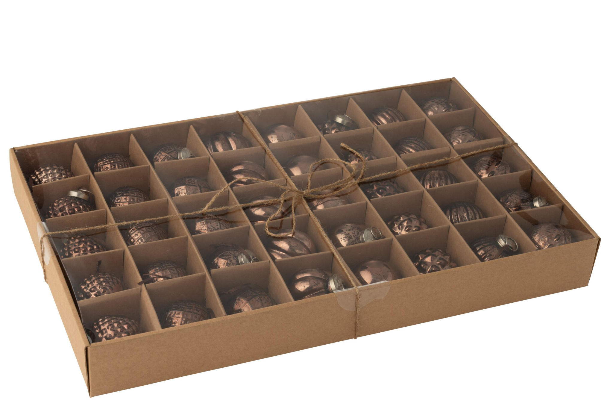 Opbergdoos Ciessun Glas Bruin
