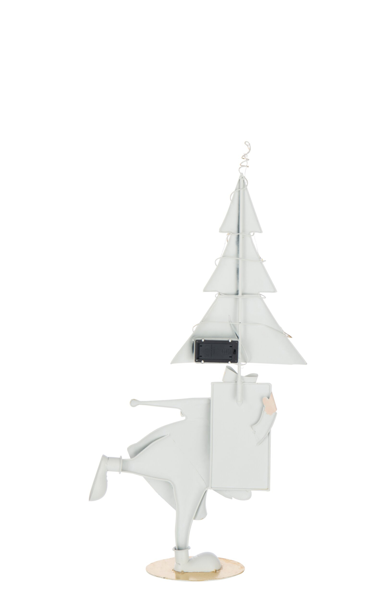 Kunstboom Slimmun Metaal Goud H66 cm - Afbeelding 3