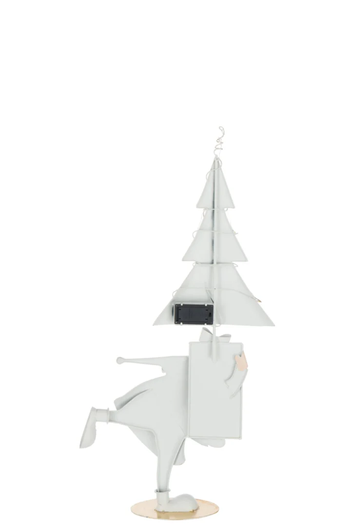 Kunstboom Slimmun Metaal Goud H66 cm - Afbeelding 3