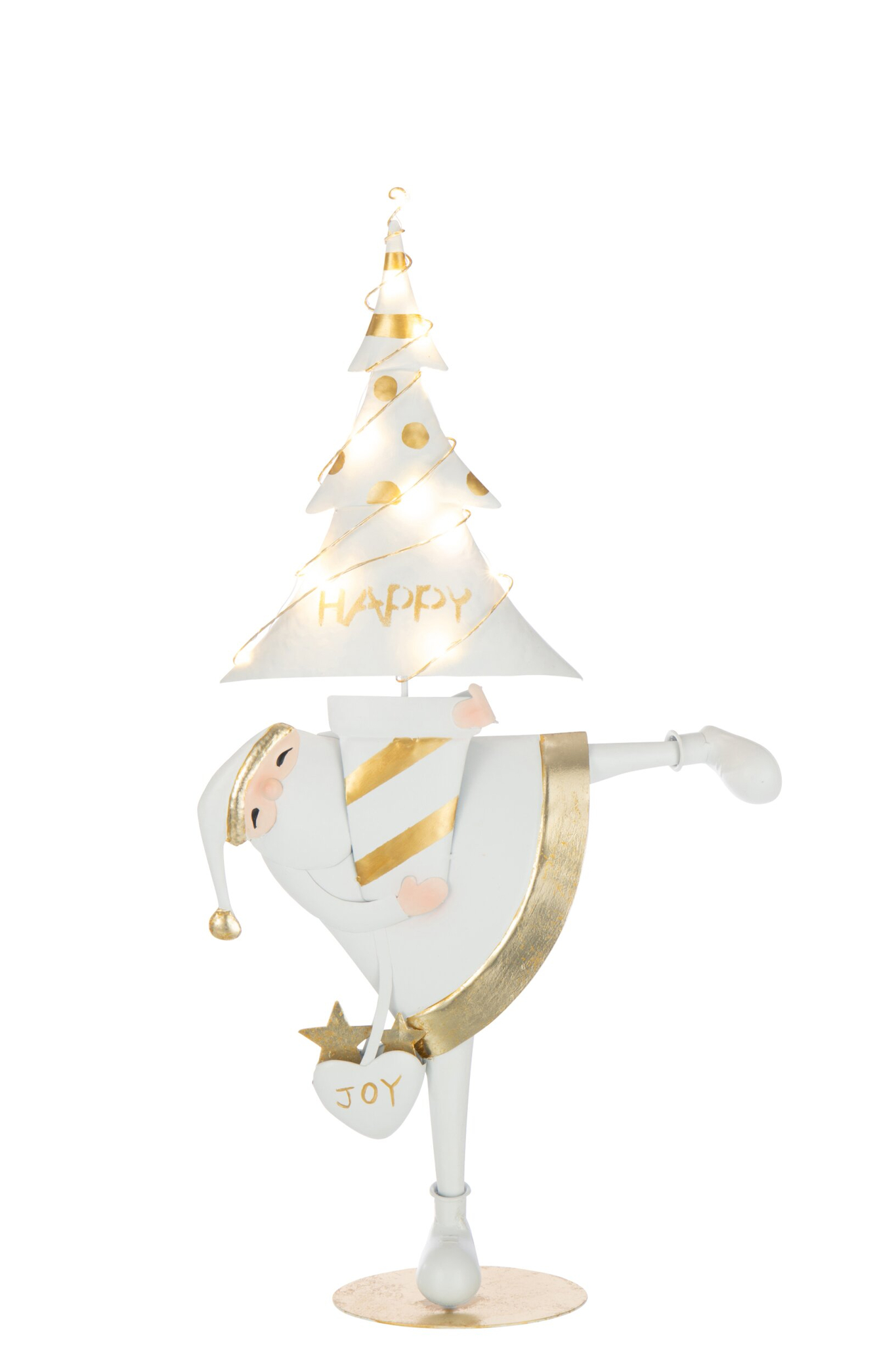 Kerstboom Vusa Metaal Goud H77,5 cm