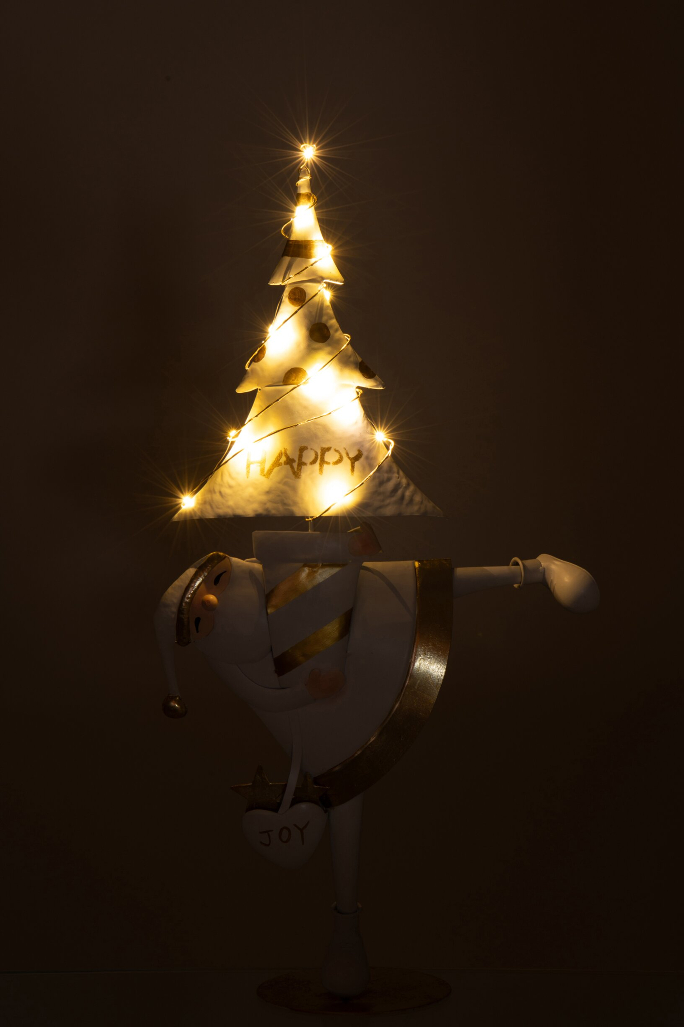 Kerstboom Vusa Metaal Goud H77,5 cm - Afbeelding 2