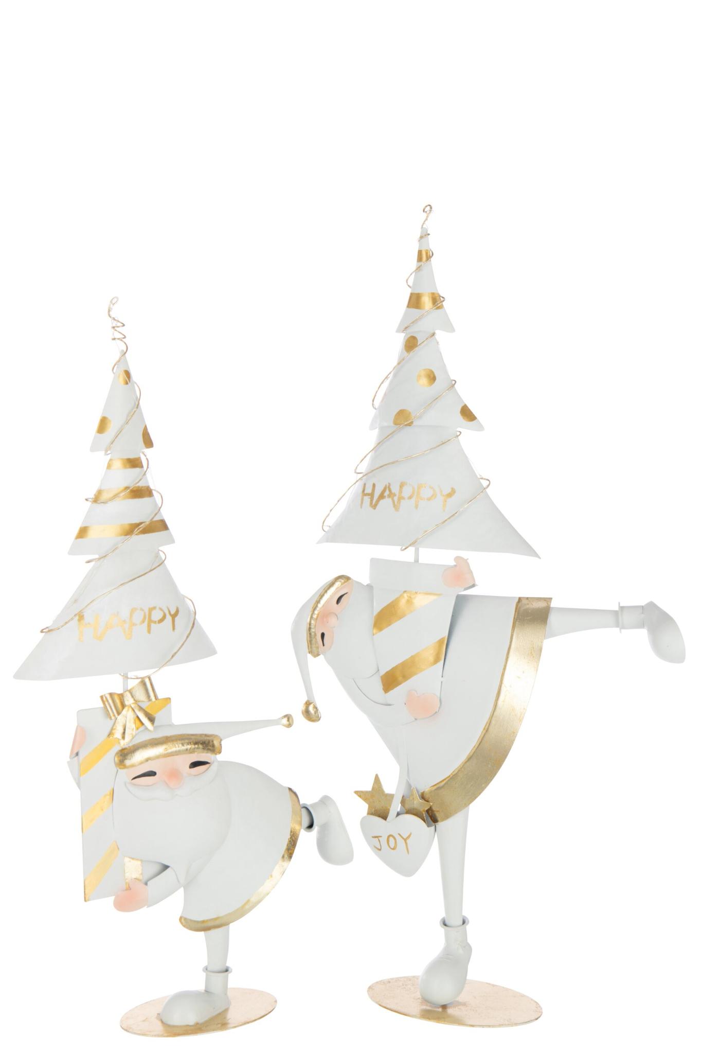 Kerstboom Vusa Metaal Goud H77,5 cm - Afbeelding 4
