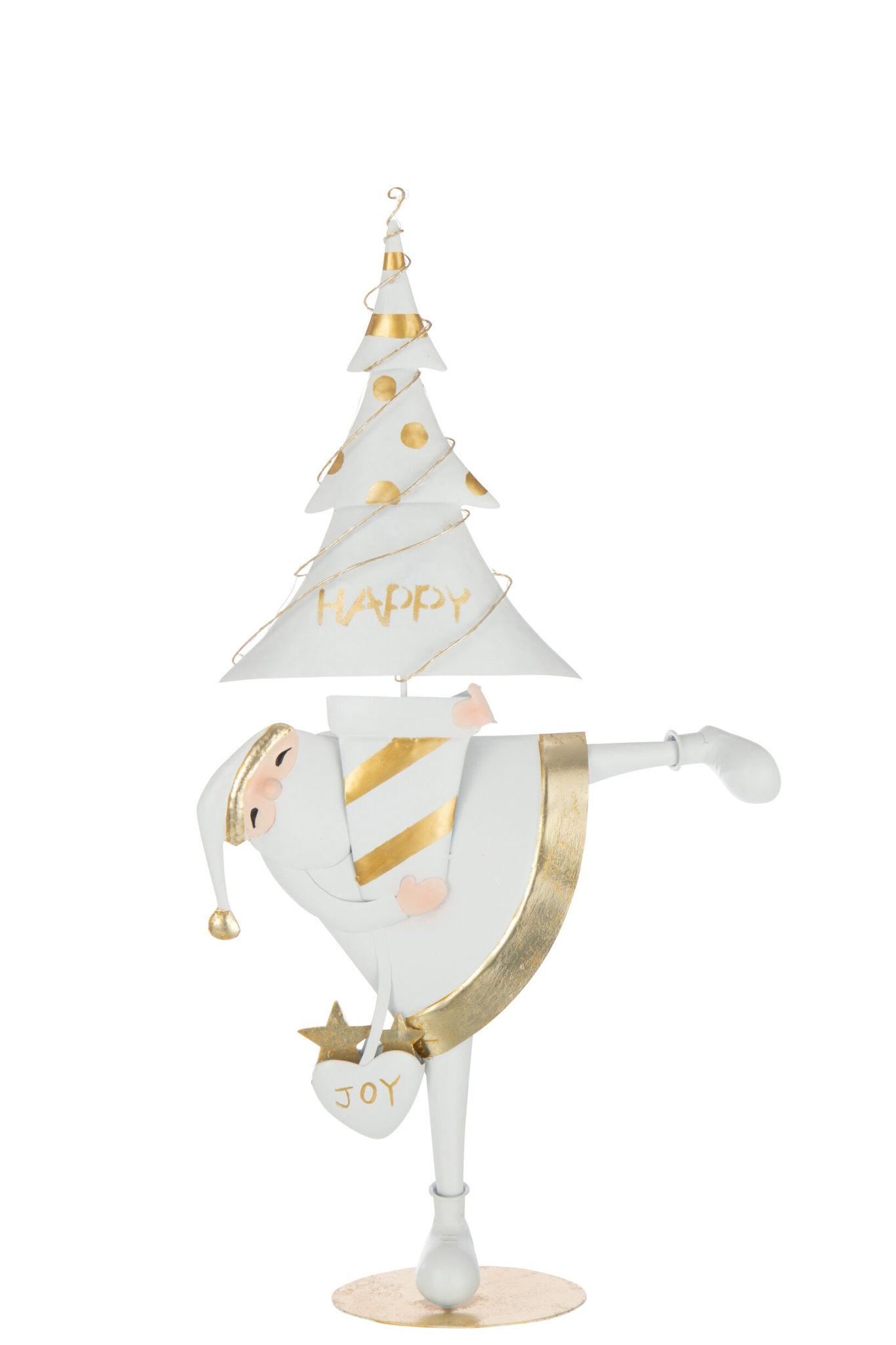 Kerstboom Vusa Metaal Goud H77,5 cm - Afbeelding 5