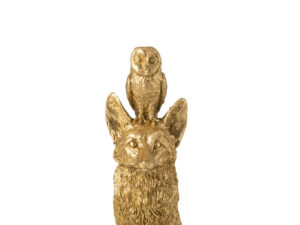 Decoratiefiguur Antalya Polyresin Goud H28 cm