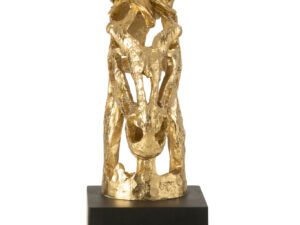 Beeld Bentu Polyresin Goud H40 cm