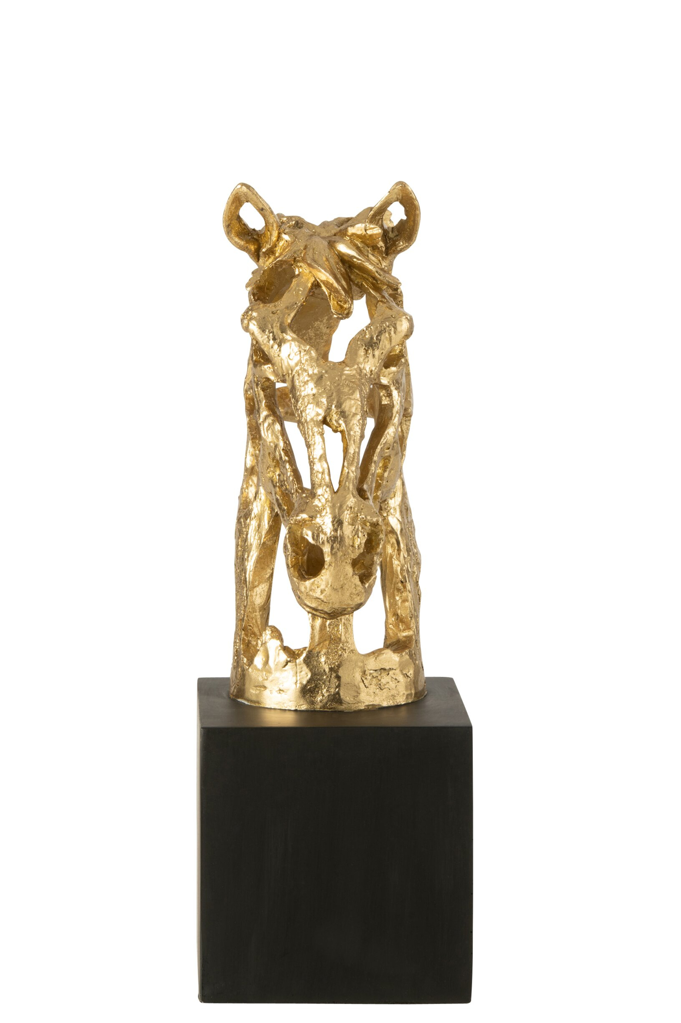 Beeld Bentu Polyresin Goud H40 cm