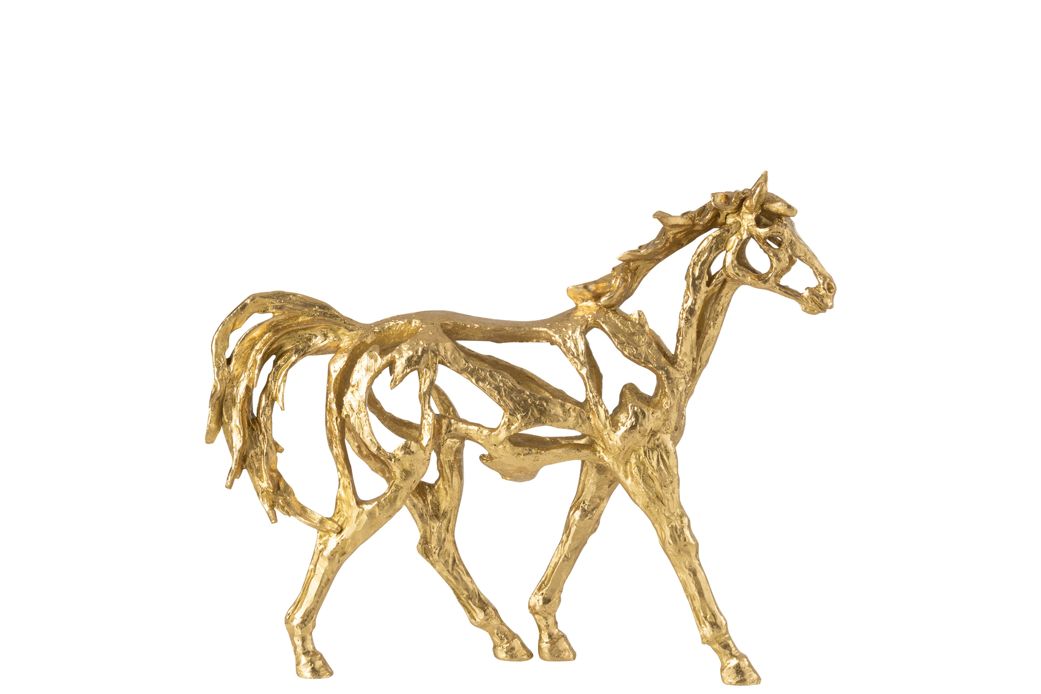 Beeld Braammo Polyresin Goud H36,5 cm - Afbeelding 2