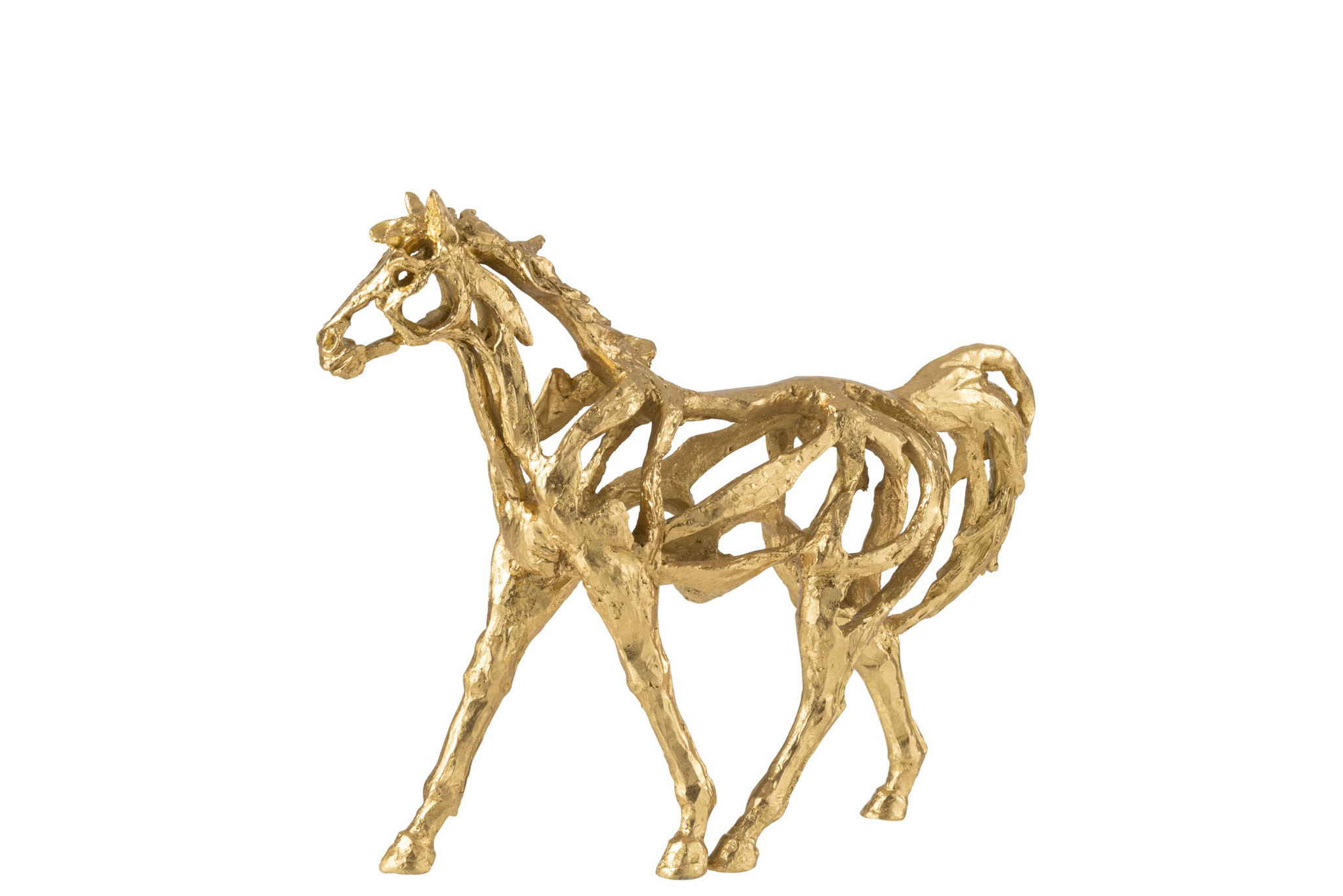 Beeld Braammo Polyresin Goud H36,5 cm - Afbeelding 3