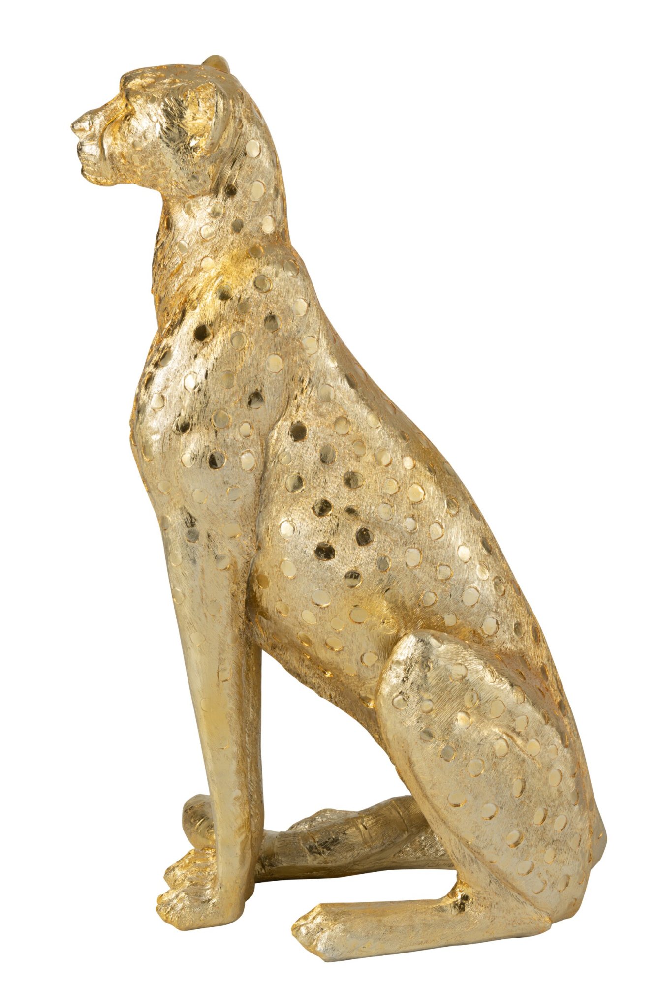 Beeld Voder Polyresin Goud H88 cm - Afbeelding 4