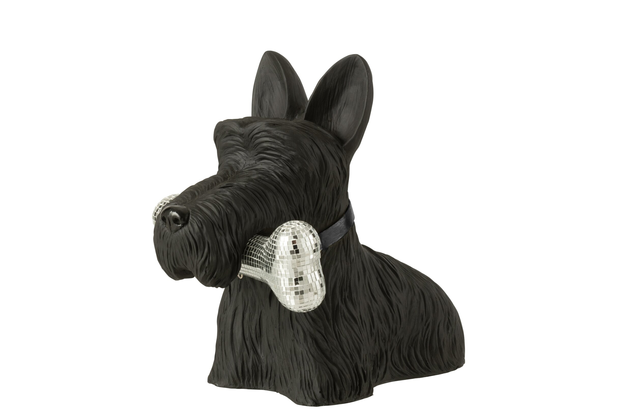 Beeld Staulane Polyresin Zwart H34 cm - Afbeelding 4