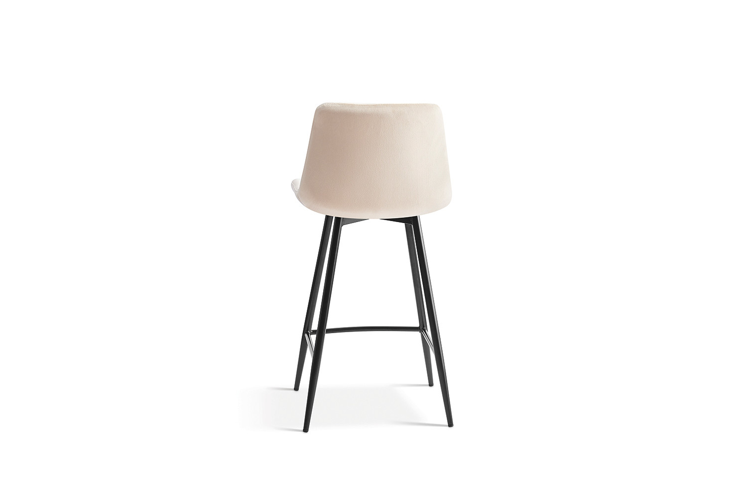 Counterstoel Nurano Velvet Beige - Afbeelding 5