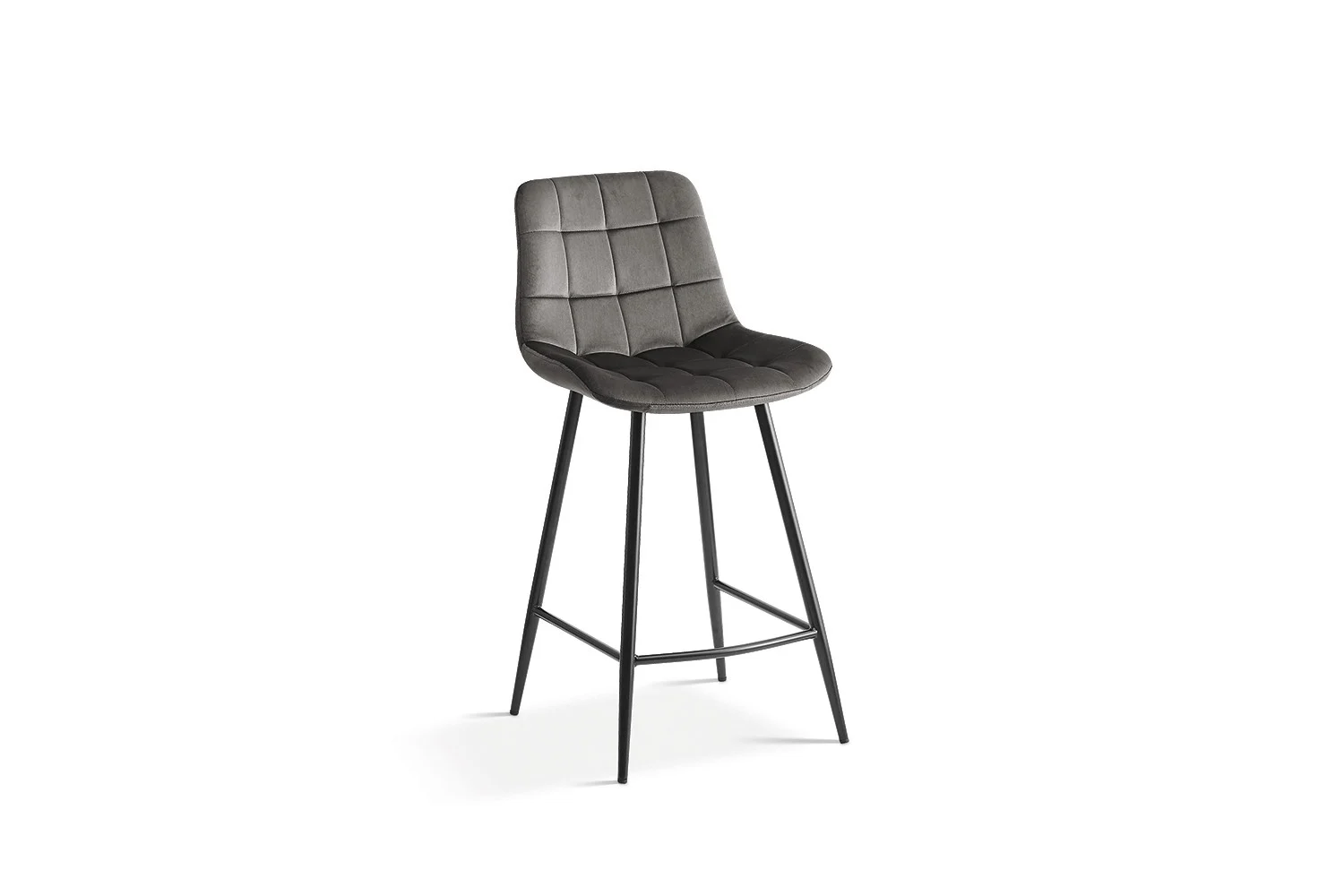 Barkruk Booskang Velvet Taupe - Afbeelding 3