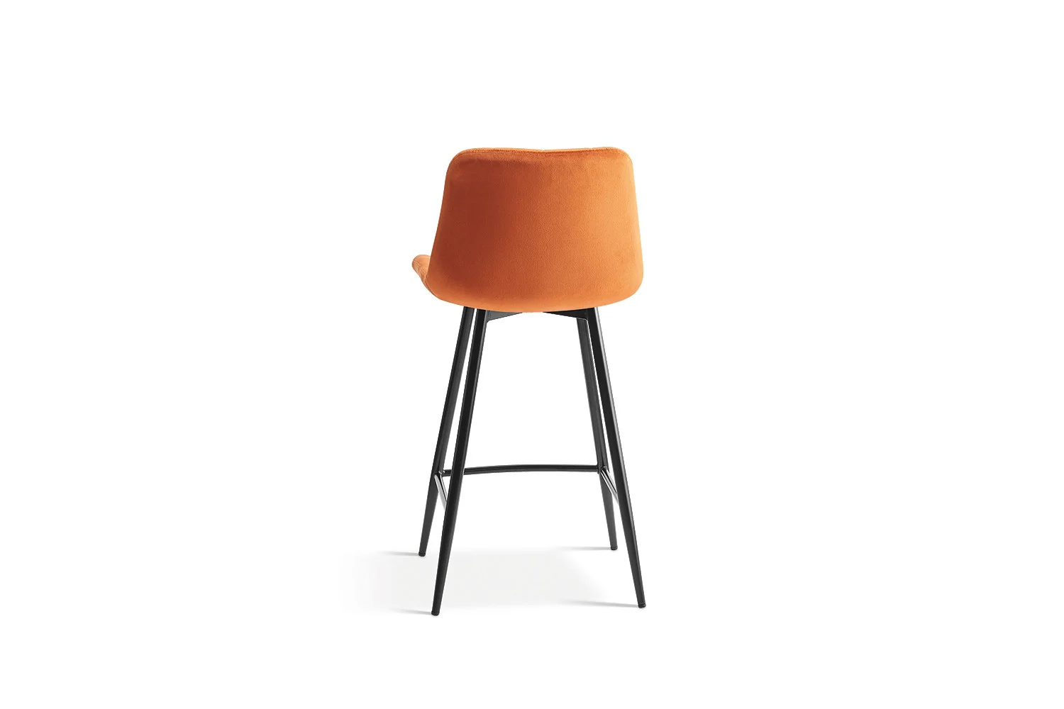 Counterstoel Skesone Velvet Oranje - Afbeelding 5