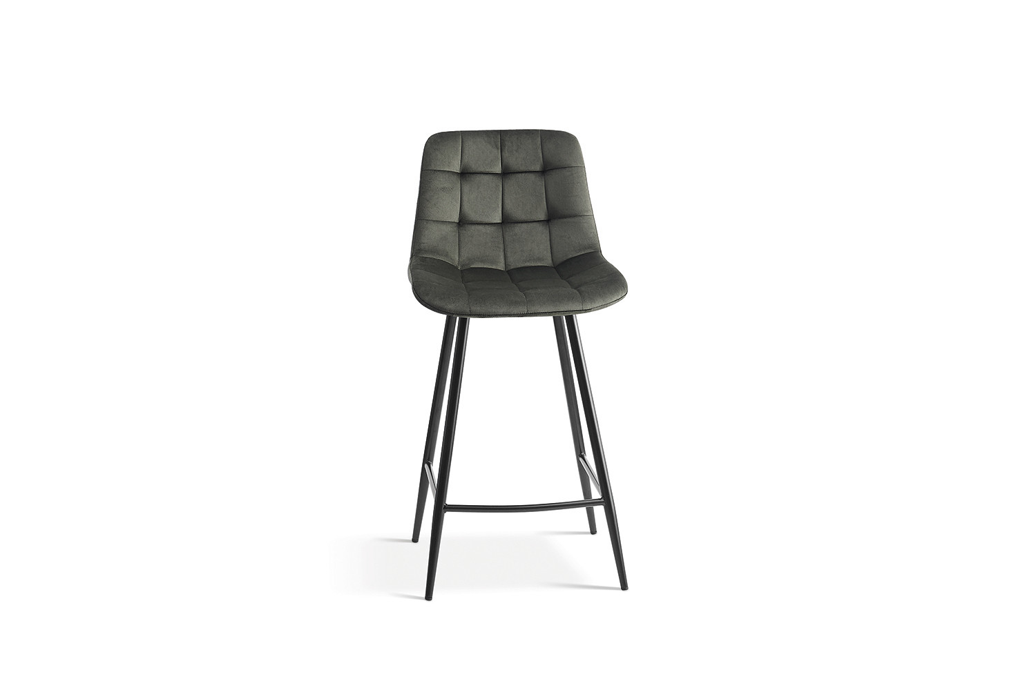 Barkruk Troobak Velvet Groen - Afbeelding 4