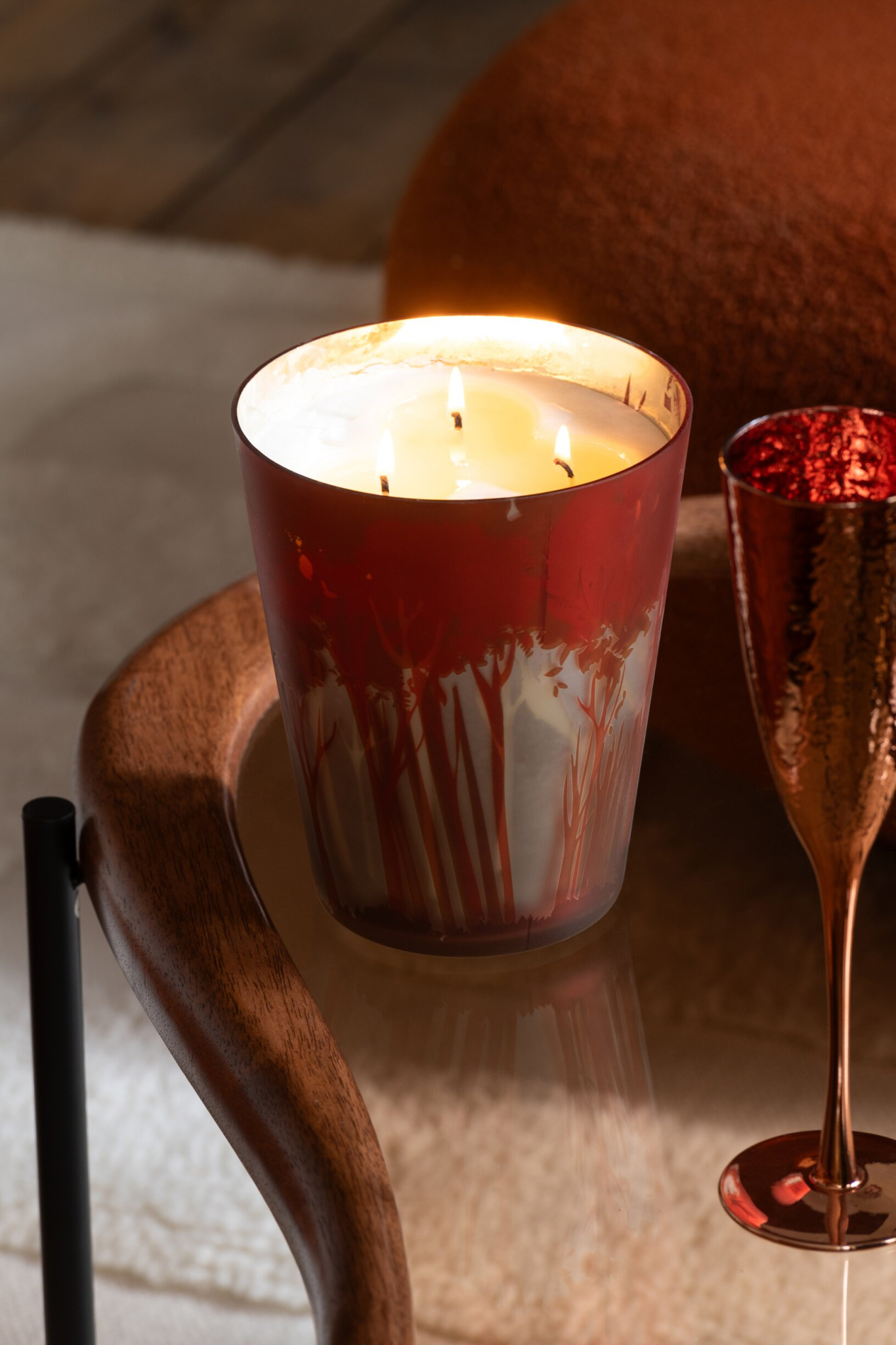 Geurkaars Peesane Rood - Afbeelding 4