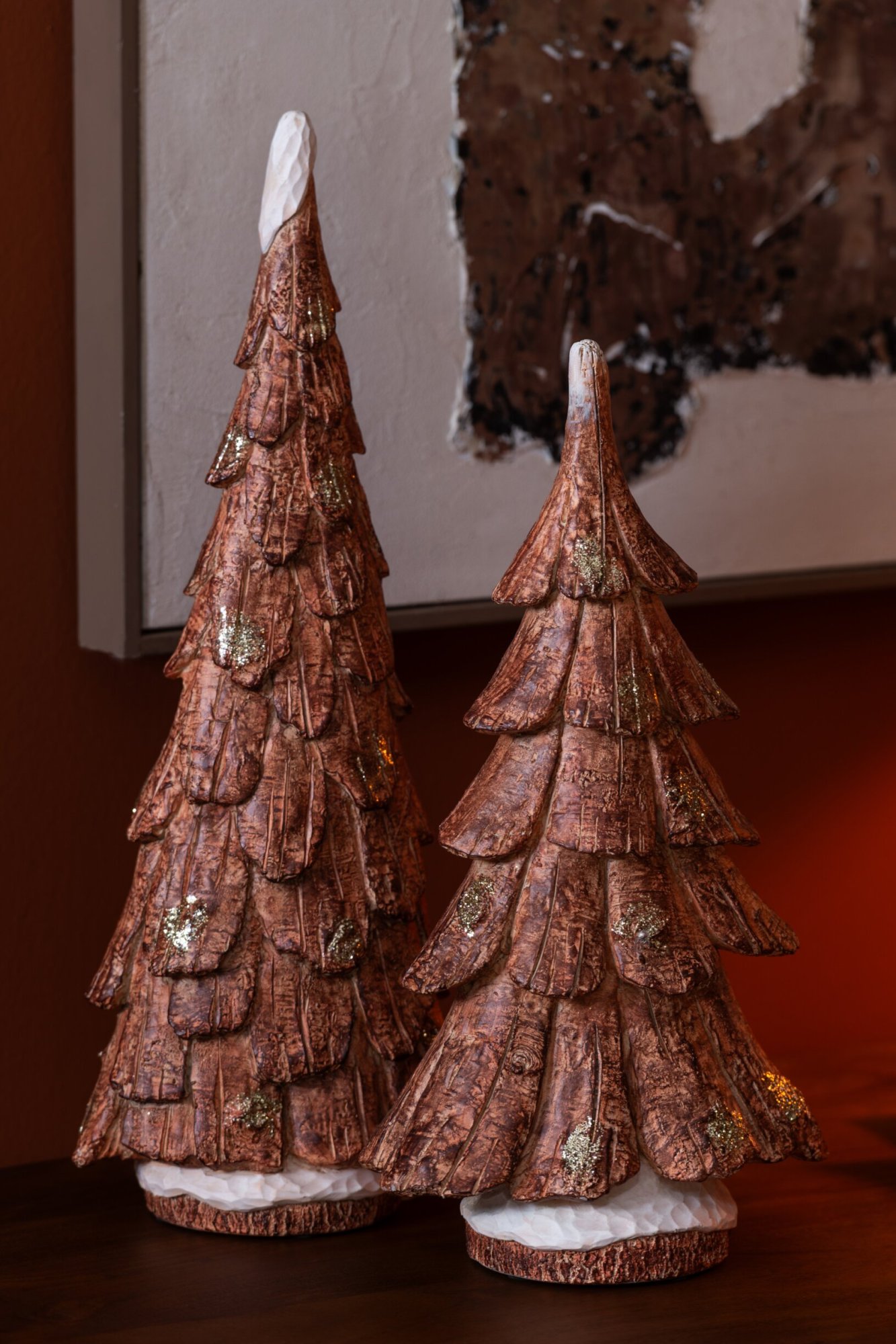 Decoratie Prielo Polyresin Bruin - Afbeelding 2