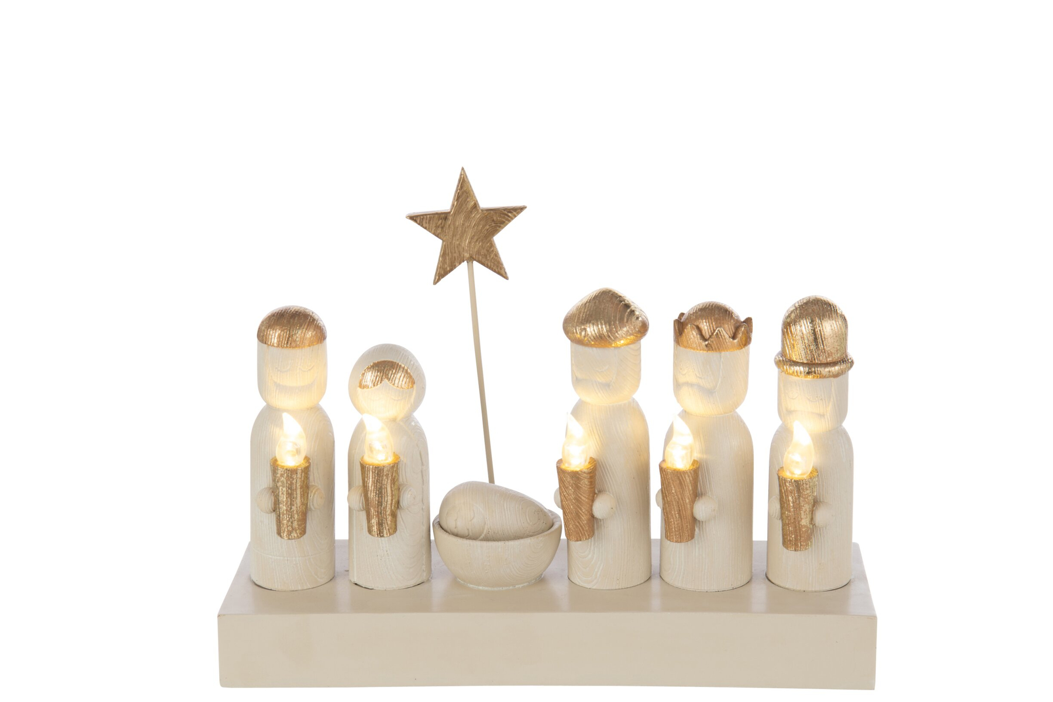 Kerststal Paderborn Goud
