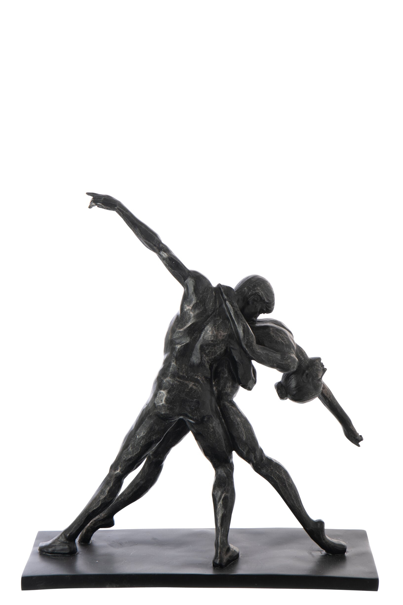 Beeld Zurdaro Zwart H38 cm
