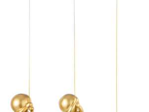 Wanddecoratie Giemor Goud - Set van 3