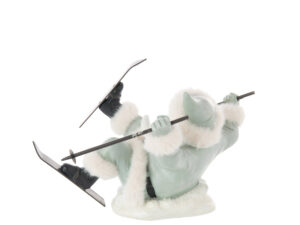 Decoratiefiguur Pressak Blauw H16,5 cm