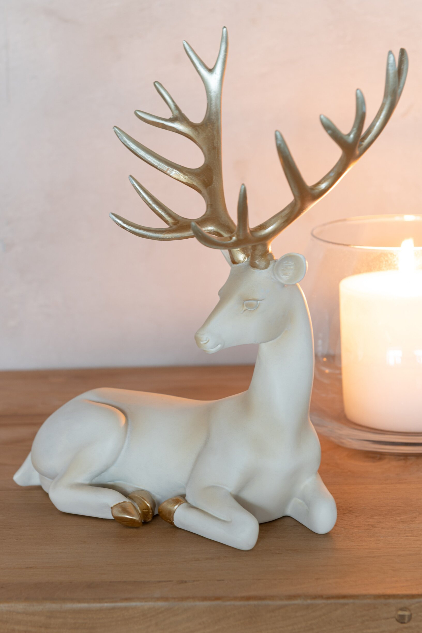 Decoratiefiguur Flaltik Beige H29 cm