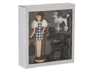 Decoratiefiguur Veessu Meerkleurig H29 cm