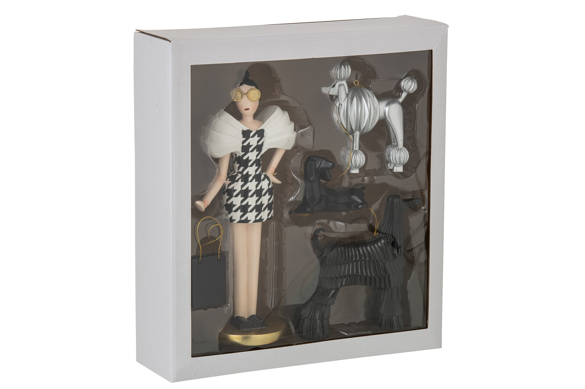Decoratiefiguur Veessu Meerkleurig H29 cm