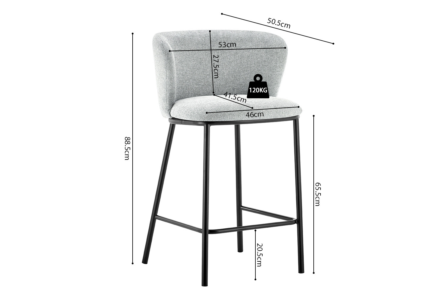 Counterstoel Bemmund - Afbeelding 9