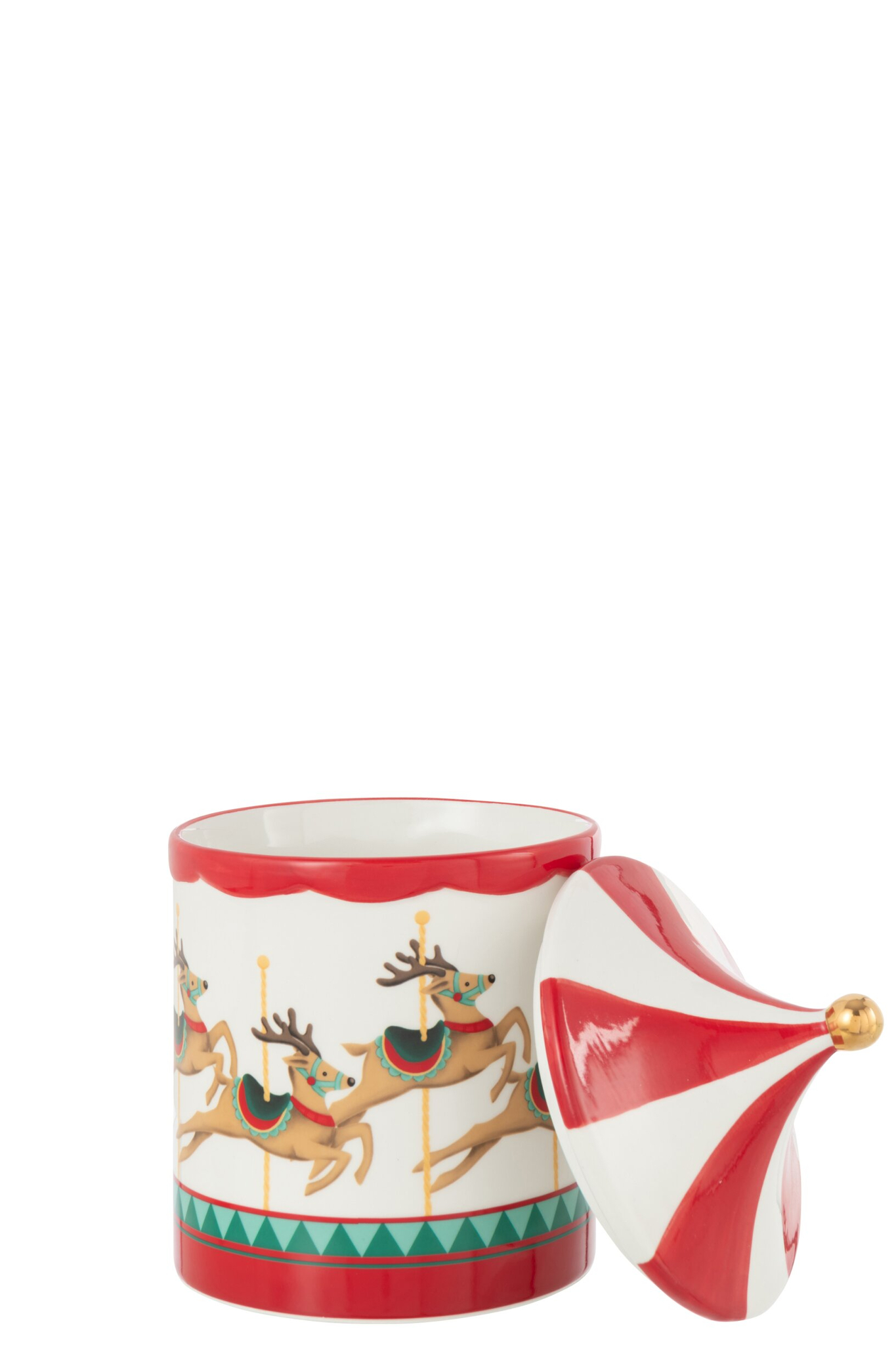 Pot Paldora Dolomiet Meerkleurig H22 cm