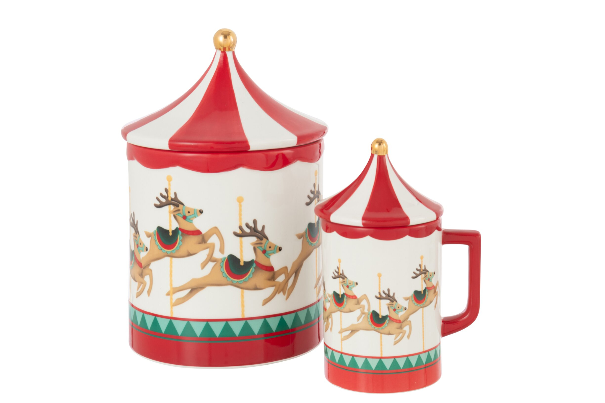 Pot Paldora Dolomiet Meerkleurig H22 cm - Afbeelding 2
