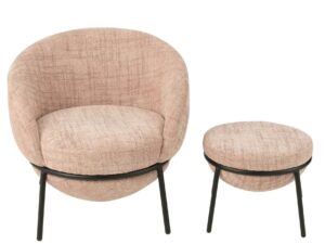 Fauteuil Taudi Roze