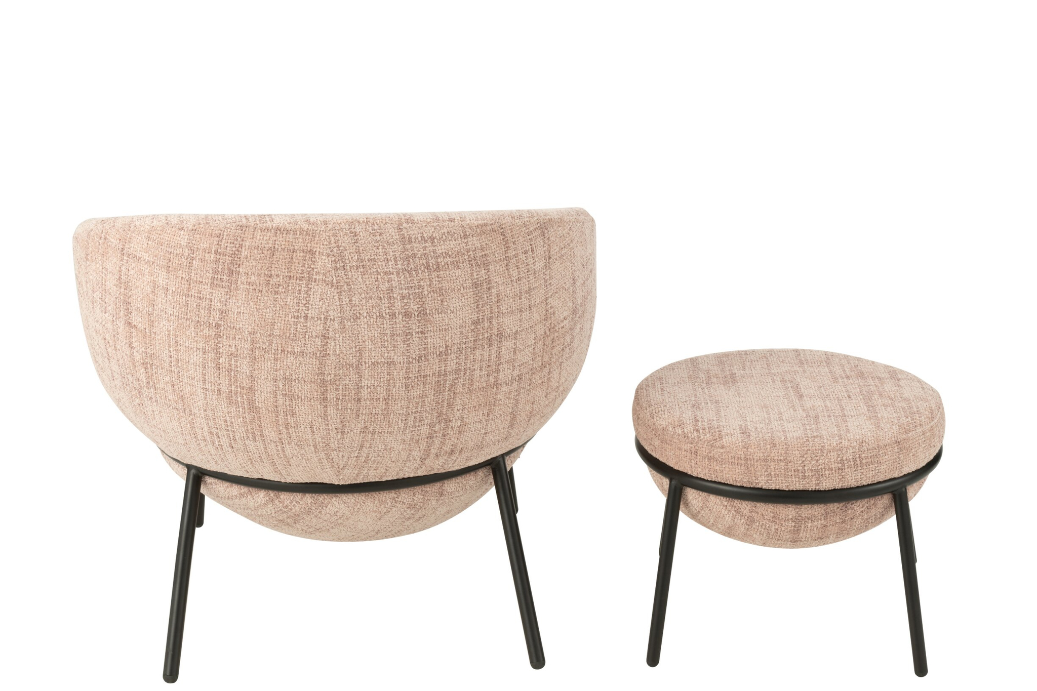 Fauteuil Taudi Roze - Afbeelding 3