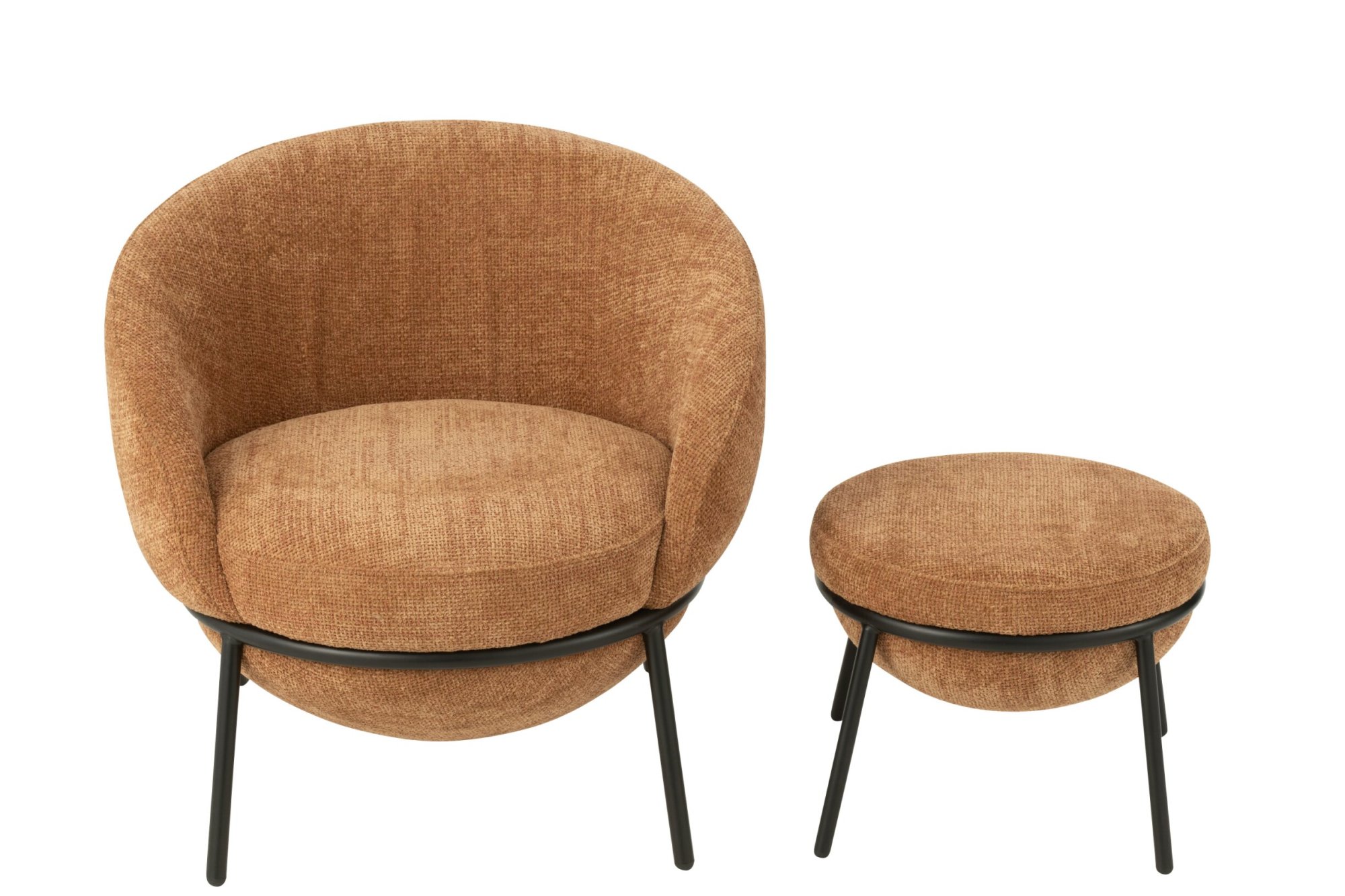 Loungestoel Skurro Bruin