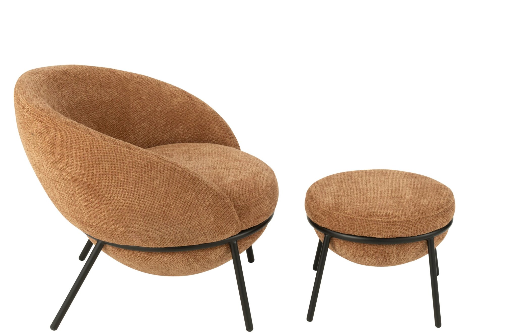 Loungestoel Skurro Bruin - Afbeelding 2
