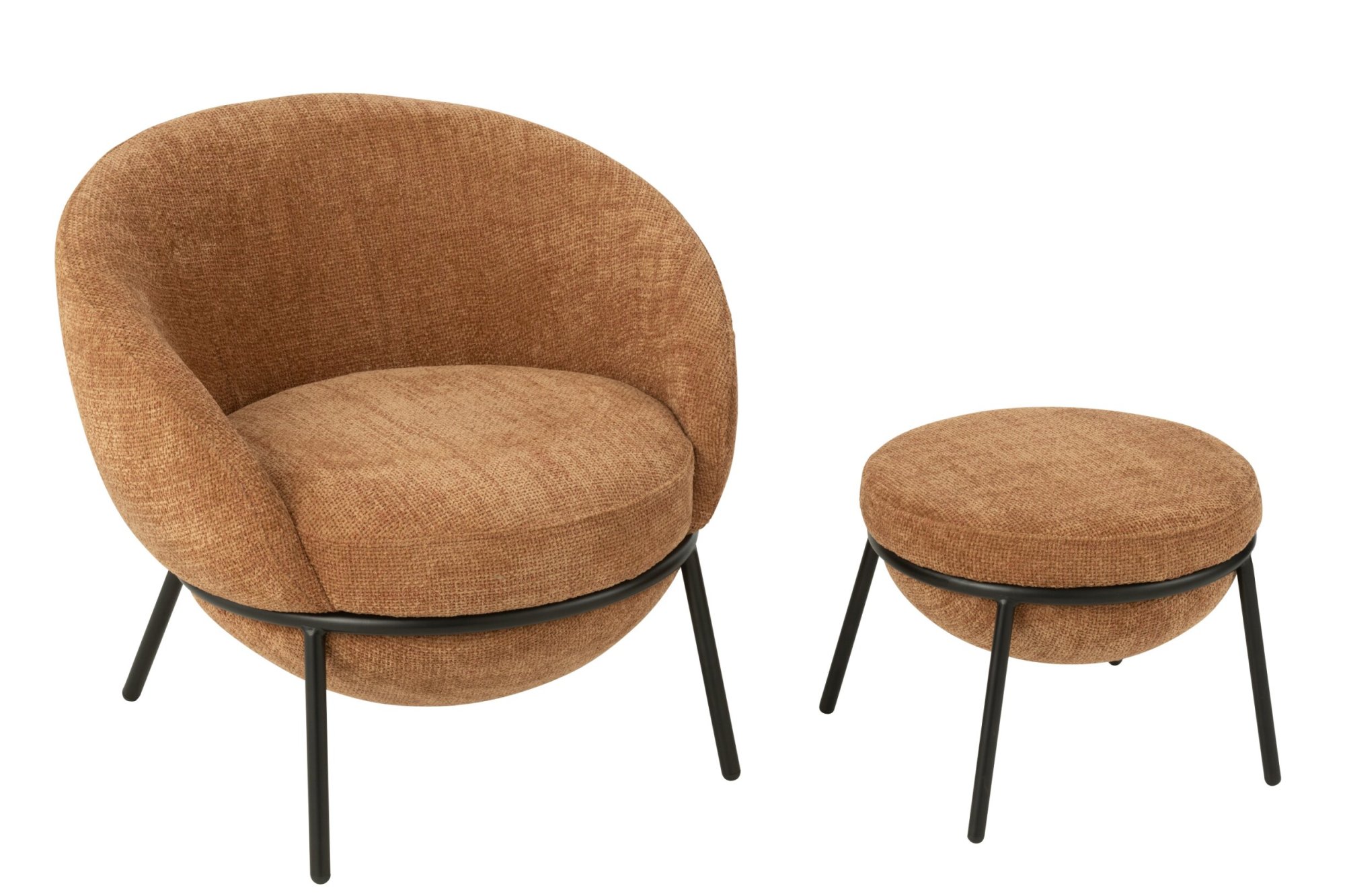 Loungestoel Skurro Bruin - Afbeelding 7