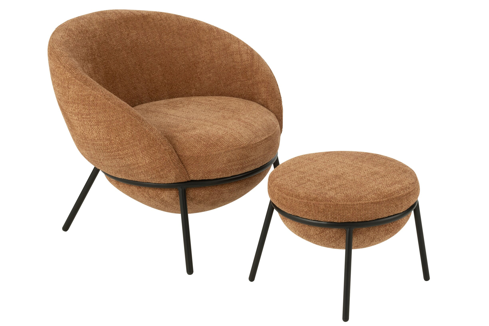 Loungestoel Skurro Bruin - Afbeelding 8